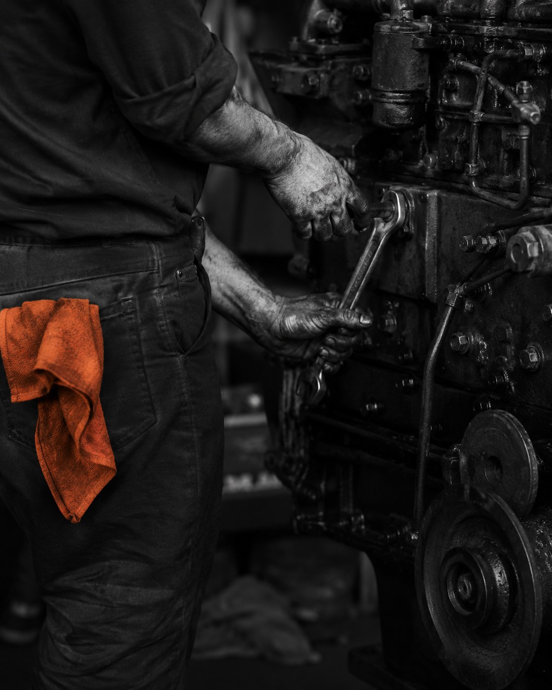 Diesel Mechanic work detail